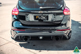 MK3 Focus RS Rear Under Spoiler & Adjustable Fairing (2 Piece)