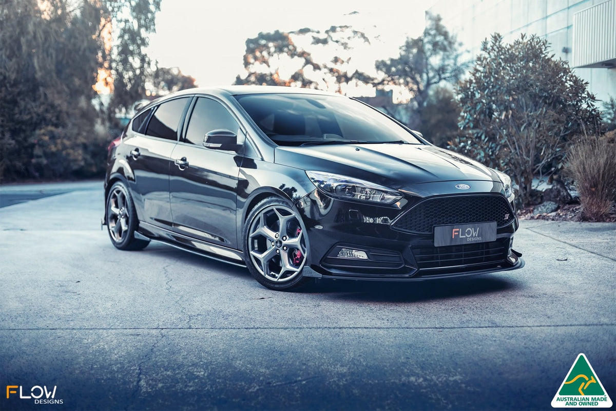 MK3.5 Focus ST (Facelift) Side Skirt Splitter Winglets (Pair)