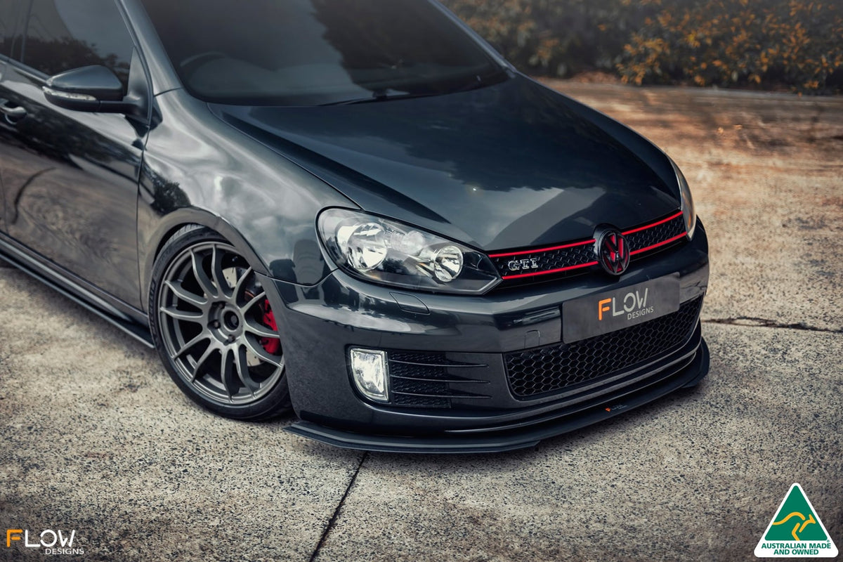 MK6 Golf GTI Front Lip Splitter Extensions (Pair)