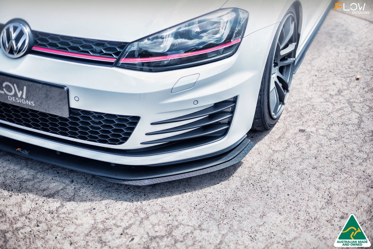 MK7 Golf GTI Front Lip Splitter Extensions (Pair)