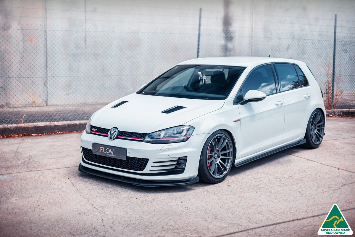 MK7 Golf GTI Side Skirt Splitter Winglets (Pair)