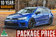 MK7 Golf R Wagon - Full Lip Splitter Set