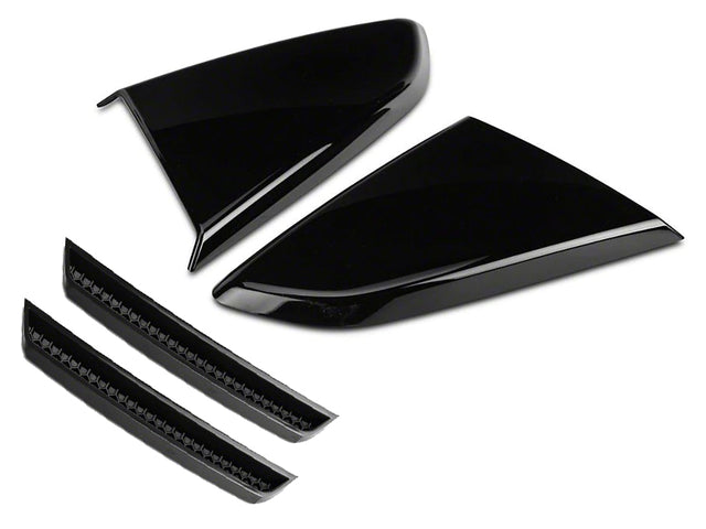 MP CONCEPTS | Quarter Window Scoops - Gloss Black
