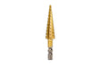 Metric Step Drill Bit : HSS Titanium Coated 3mm – 13mm