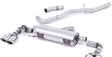 Milltek Sport | Cat-Back (Valved, Non-Res, Oval Tips) (Audi S1)