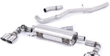 Milltek Sport | Cat-Back (Valved, Non-Res, Oval Tips) (Audi S1)
