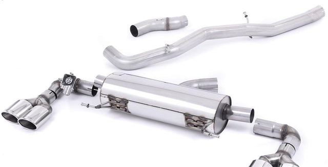 Milltek Sport | Cat-Back (Valved, Non-Res, Oval Tips) (Audi S1)