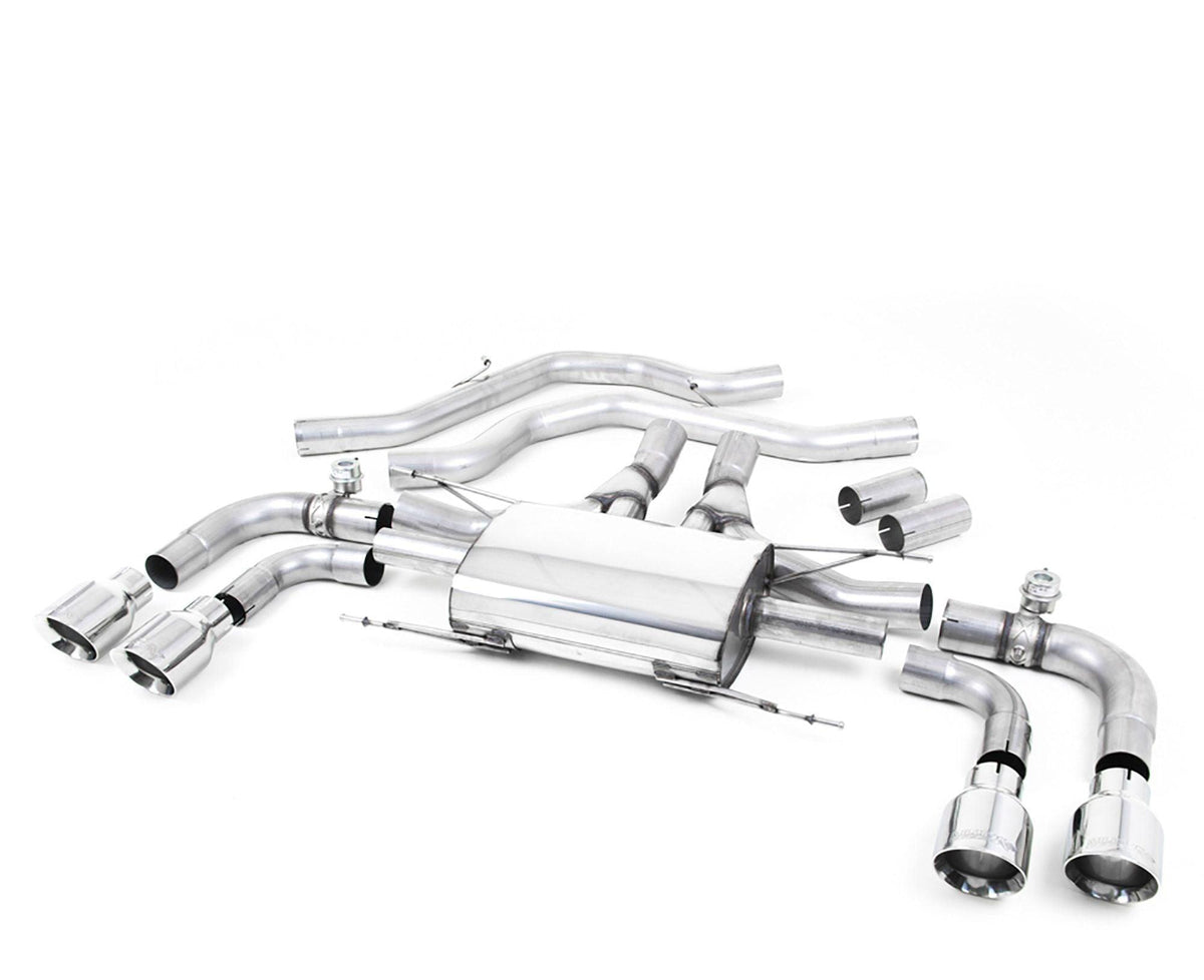 Milltek Sport | Front Pipe-Back (Valved) Alfa Romeo Giulia Quadrifoglio