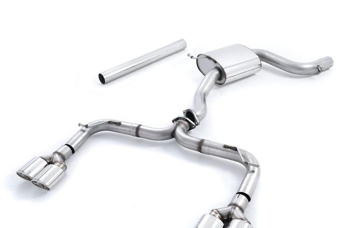 Milltek Sport | Race Cat-Back Golf R Style (Silencer Delete, Non-Res) (VW Golf MK7 GTI)