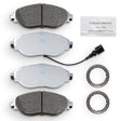 NRS Brakes 4x4 Heavy Duty Brake Pads VW Golf Mk 7 R / Audi S3 Quattro (8VI) 4x4 Heavy Duty Brake Pads FRONT