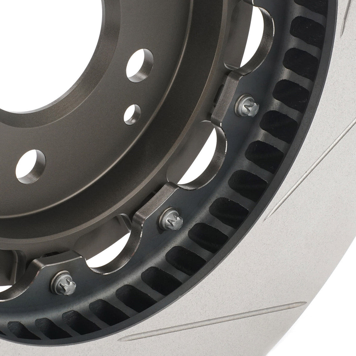 Paragon 2-piece Rotors Front Pair 380mm x 34mm VW Golf R Mk8 / Audi S3 (8Y) - Larger Rotor