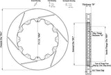 Paragon Performance Rotor Rings 380mm x 28mm (14.96" x 1.10") -P.C.D. 240mm - I.D. 266mm - D55