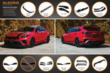 Cerato GT Hatch PFL Full Lip Splitter Set