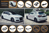 S3 8V Pre-Facelift Sportback Full Lip Splitter Set