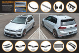 MK7 Golf R (USDM) Full Lip Splitter Set - ModsDirect