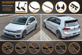 MK7 Golf R (USDM) Full Lip Splitter Set - ModsDirect