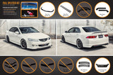 Honda Accord Euro FACELIFT CL7/CL9 Full Lip Splitter Set - ModsDirect