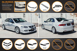 Honda Accord Euro FACELIFT CL7/CL9 Full Lip Splitter Set - ModsDirect