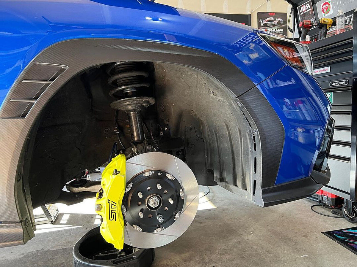 Paragon 2-piece Rotors Front Pair 340mm x 30mm, 2022+ Subaru WRX w/ OEM Brembo 6 piston caliper swap