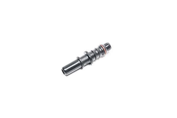 Radium 3/8" SAE Male EFI Quick Connect To 3/8" Barb Black Nylon Fitting