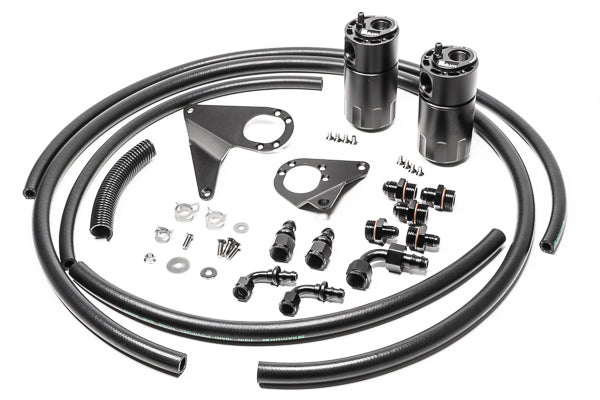 Radium Dual Fluid Lock Catch Can Kit - Mitsubishi Evo X