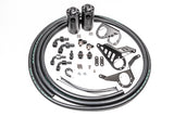 Radium Dual Fluid Lock Catch Can Kit - Toyota Supra A80 93-02