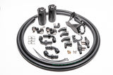 Radium Dual PCV/CCV Fluid Lock Catch Can Kit - Nissan Skyline GT-R R32