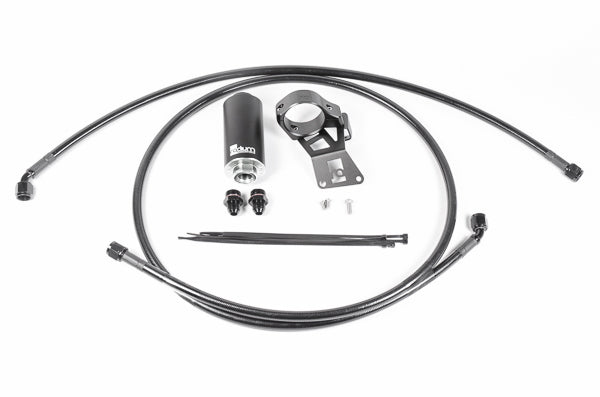 Radium Fuel Feed Line Kit w/Microglass Filter - Mitsubishi Evo X