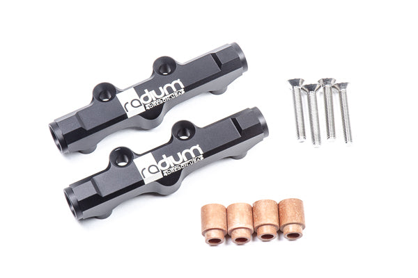 Radium Top Feed Upgrade Fuel Rails w/Bottom FPD Port - Subaru WRX/STI/Liberty/Forester