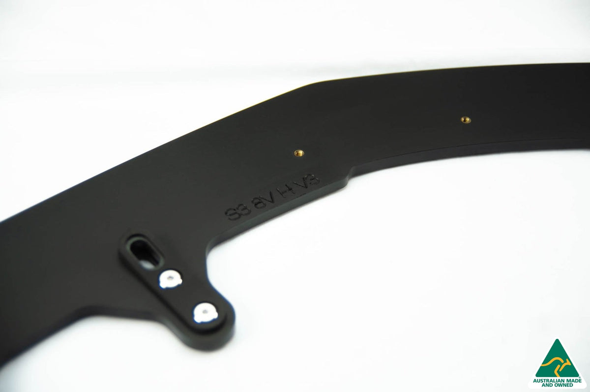 S3 8V Pre-Facelift Sportback Front Lip Splitter V3