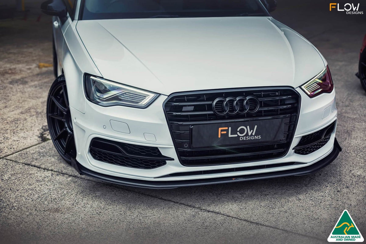 S3 8V Pre-Facelift Sportback Front Lip Splitter Winglets (Pair)