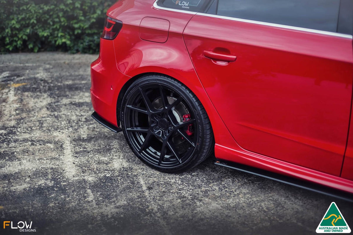 S3 8V Pre-Facelift Sportback Side Skirt Splitters V3 (Pair)
