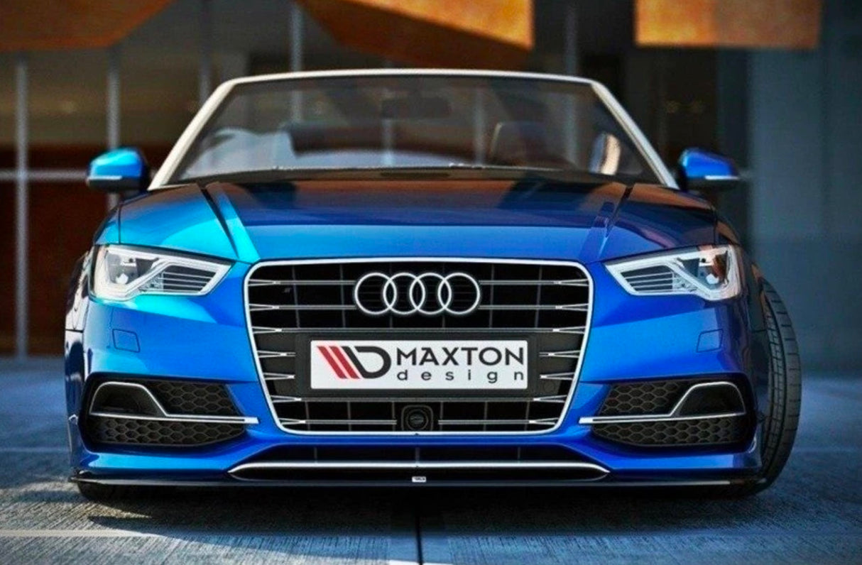 MAXTON DESIGN | Sedan/Cab Front Splitter (Audi S3/A3 S-Line 8V PFL) - ModsDirect