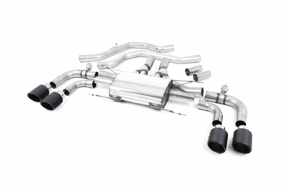 Milltek Sport | Front Pipe-Back (Valved) Alfa Romeo Giulia Quadrifoglio - ModsDirect
