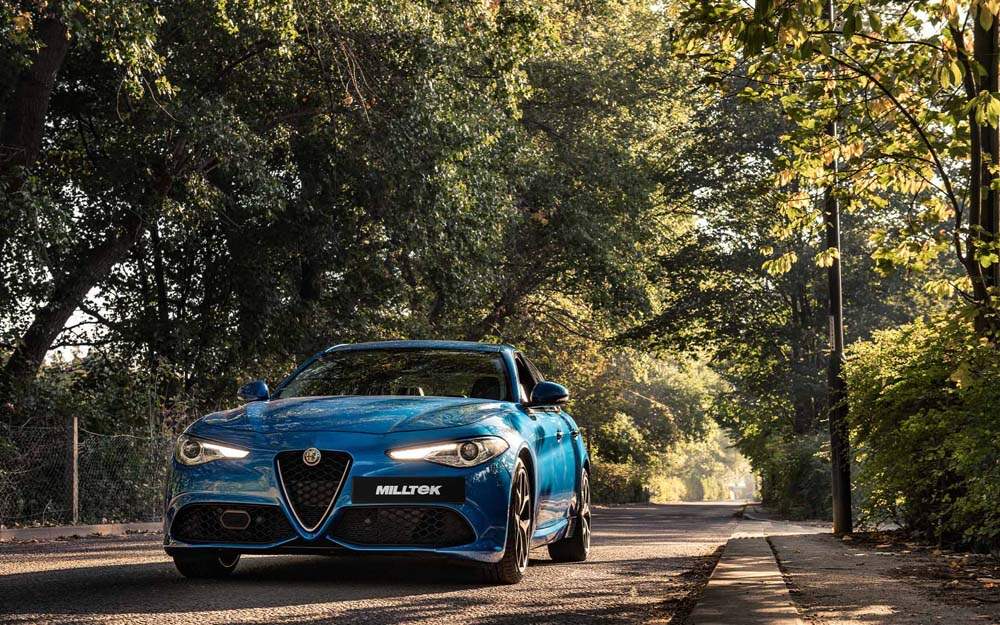 MILLTEK Cat-back – Giulia 2.0T Veloce - Resonated - Non-Valved