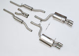 Milltek Sport | Cat-Back (Resonated) Audi S4 (B7) - ModsDirect