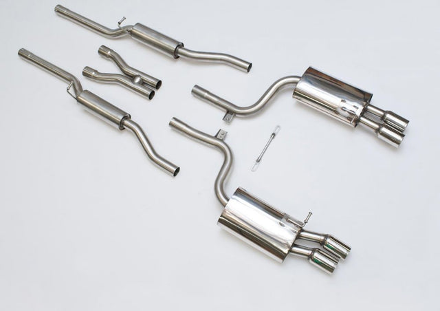 Milltek Sport | Cat-Back (Resonated) Audi S4 (B7) - ModsDirect