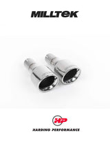 MILLTEK Cat Back Audi A4 2.0 TFSI B7 Quattro Manual Models Only - SSXAU049