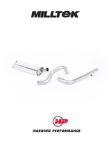 MILLTEK Cat-back – Audi A3 1.9 TDI - Non-Resonated