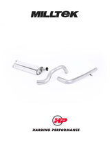 MILLTEK Cat-back – Audi A3 1.9 TDI - Non-Resonated