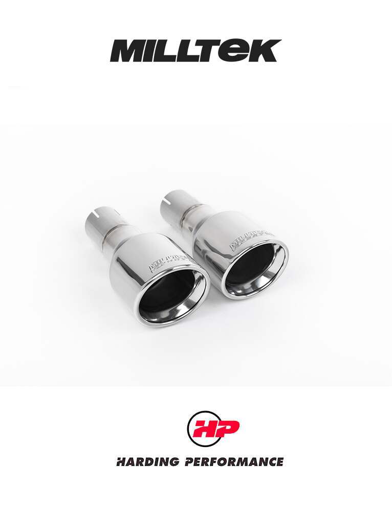 MILLTEK Cat-back – Audi A4 B7 1.8T Quattro - Non-resonated