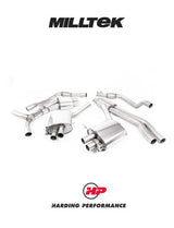 MILLTEK Cat Back – Audi RS4/RS5 B9.5 2.9 V6 Turbo Avant/Sportback (Non OPF/GPF Models) - Resonated (RS5) - Titanium Oval Trims