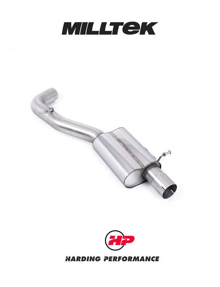 MILLTEK Optional Centre Silencer – Audi 8Y S3/VW Golf MK7/MK7.5/MK8 R [SSXAU1024]