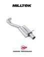 MILLTEK Optional Centre Silencer – Audi 8Y S3/VW Golf MK7/MK7.5/MK8 R [SSXAU1024]