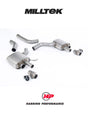 MILLTEK Upgrade Kit to Signature Series Titanium Axle Back System RS6/RS7 C8 [SSXAU1048]