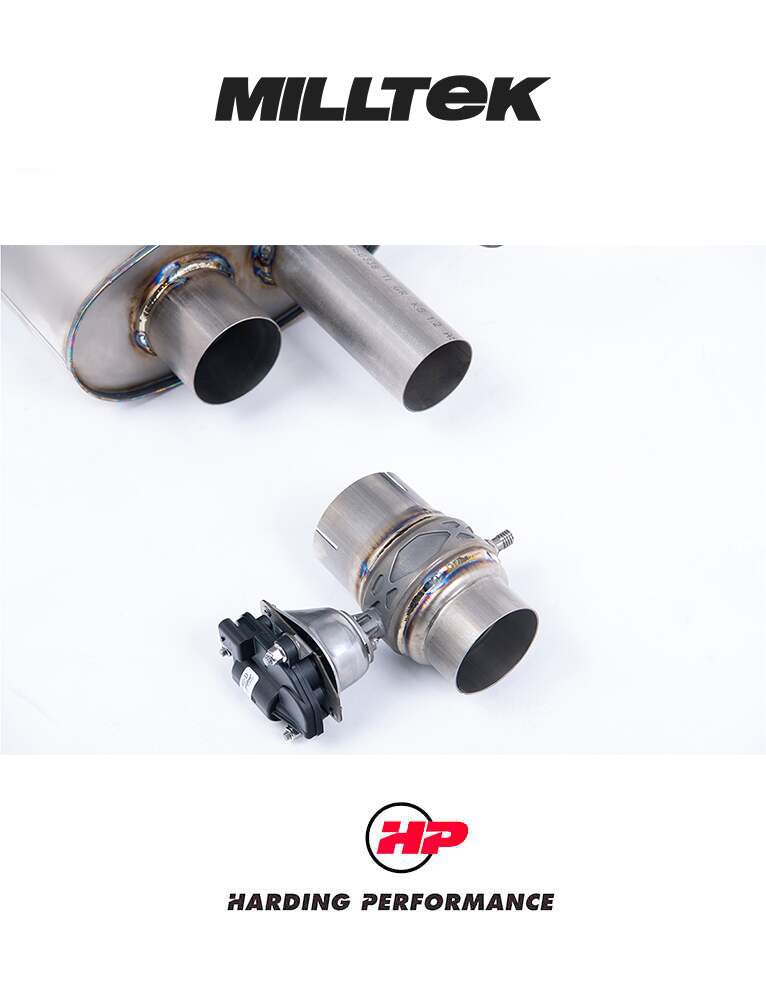 MILLTEK Upgrade Kit to Signature Series Titanium Axle Back System RS6/RS7 C8 [SSXAU1048]
