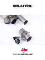 MILLTEK Upgrade Kit to Signature Series Titanium Axle Back System RS6/RS7 C8 [SSXAU1048]