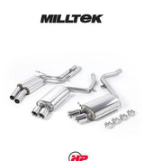 MILLTEK Cat Back Audi S5 Coupe 4.2 V8 Quattro Manual Only - Resonated