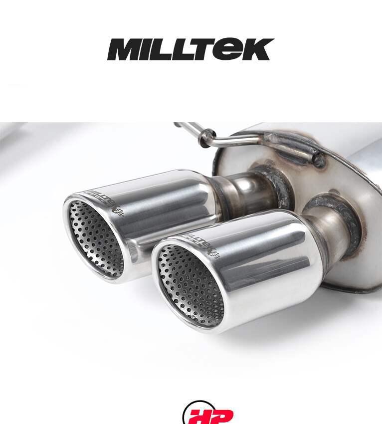 MILLTEK Cat Back Audi S5 Coupe 4.2 V8 Quattro Manual Only - Non-resonated / Race