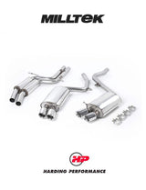 MILLTEK Cat Back Audi S5 Coupe 4.2 V8 Quattro Manual Only - Non-resonated / Race